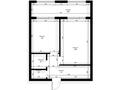 1-комнатная квартира · 54.34 м², Шажимбаева 101 за ~ 23.4 млн 〒 в Петропавловске — фото 3