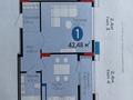1-бөлмелі пәтер · 42.48 м² · 8/9 қабат, Сагадат Нурмагамбетов 15, 16, бағасы: 34.8 млн ₸ в Астане, Сарайшык р-н — фото 2