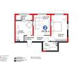 2-бөлмелі пәтер · 56.56 м² · 6/6 қабат, Тараз 8/1 — Блок B, бағасы: 41.9 млн ₸ в Алматы, Турксибский р-н — фото 8