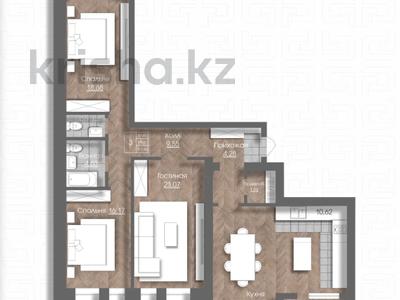 3-комнатная квартира · 120.64 м², мкр. Алтын орда 228/3 — РЯДОМ НОВАЯ ШКОЛА И САДИК за ~ 38.6 млн 〒 в Актобе