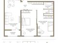 3-бөлмелі пәтер · 68.1 м² · 5/9 қабат, Ботагөз 5 — Алматы арена, бағасы: ~ 37.6 млн ₸ в Алатауский р-н