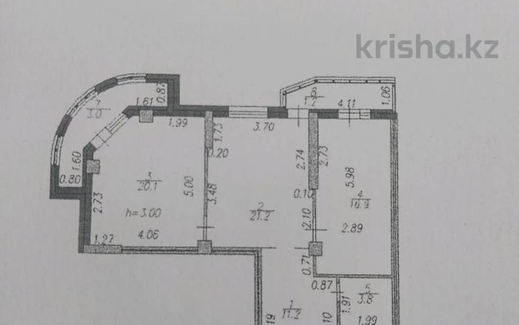 2-бөлмелі пәтер · 79.6 м² · 3/11 қабат, Ахмет Байтурсынулы 29а, бағасы: 39.8 млн ₸ в Астане, Алматы р-н — фото 4
