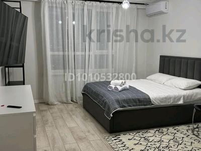 1-комнатная квартира · 55 м² · 9/12 этаж, Егизбаева 3, 8 — Каныша Сатпаева за 22 000 ₸ в Алматы, Бостандыкский р-н