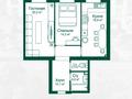 2-комнатная квартира · 69 м² · 3/4 этаж, мкр Михайловка , Мукатая Жанибекова 118 за 28.5 млн ₸ в Караганде, Казыбек би р-н — фото 6
