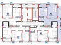 3-бөлмелі пәтер · 107 м² · 10/12 қабат, Турар Рыскулов 18, бағасы: 79 млн ₸ в Астане, Есильский р-н