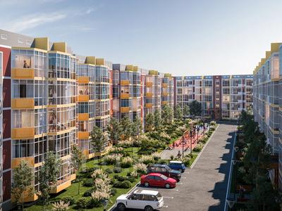 1-комнатная квартира · 62.28 м², Абылай хана 2/5 за ~ 23 млн ₸ в Каскелене