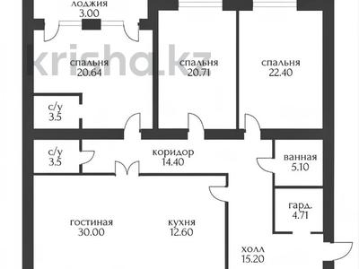 Продажа квартир в Астане: 4-комнатная квартира · 155 м² · 4/10 этаж, Кенесары стр. 6 за 75 млн 〒 4-комнатная квартира · 155 м² · 4/10 этаж, Кенесары стр. 6 за 75 млн 〒 в Астане, Сарыарка р-н