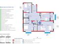 3-комнатная квартира · 130 м² · 8/20 этаж, Бухар жырау 26 — ШИКАРНЫЙ РЕМОНТ за 210 млн ₸ в Астане, Есильский р-н — фото 28