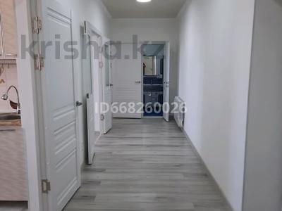 3-комнатная квартира, 77 м², 3/5 этаж помесячно, Шнос 16 за 120 000 〒 в Туркестане