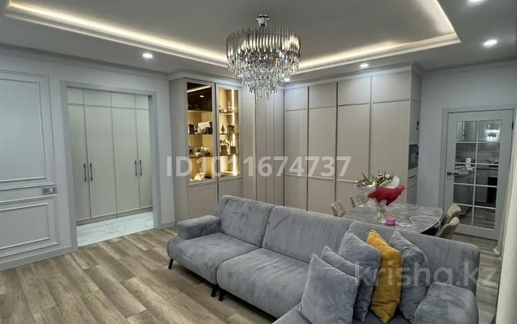 3-комнатная квартира · 88.7 м² · 8/10 этаж, Алихана Бокейханова 11/1 за ~ 72.2 млн ₸ в Астане, Есильский р-н — фото 2