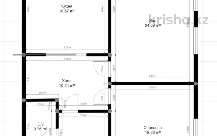 Отдельный дом · 2 комнаты · 100 м² · 5 сот., 1 көше за 25 млн ₸ в  — фото 2
