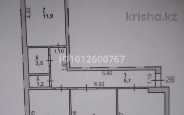 3-бөлмелі пәтер · 70 м² · 4/4 қабат, Комсомольская 16, бағасы: 12 млн ₸ в Аксу — фото 2