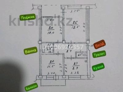 3-комнатная квартира · 67.2 м² · 1/3 этаж, Майлина 214 — ВАЗ за 30 млн ₸ в Алматы, Турксибский р-н