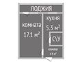 1-комнатная квартира · 32 м² · 1/5 этаж, 9 микрорайон 14 за 16.5 млн ₸ в Костанае — фото 2