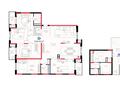 5-бөлмелі пәтер · 245.42 м² · 6/7 қабат, Северо-Запад ш/а, Толеметова 68, бағасы: ~ 223.3 млн ₸ в Шымкенте, Абайский р-н — фото 3
