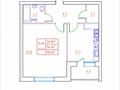 2-комнатная квартира · 91.6 м² · 1/5 этаж, мкр. Алтын орда, Санкибай батыра 38б — Сулпак за 28 млн ₸ в Актобе — фото 2