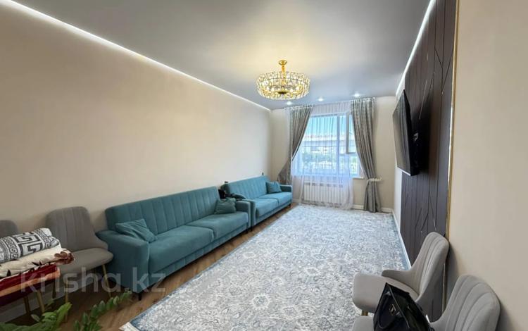 3-комнатная квартира · 75 м² · 2/12 этаж, Кабанбай батыра — Рыскулова за 54.6 млн ₸ в Астане, Есильский р-н — фото 2