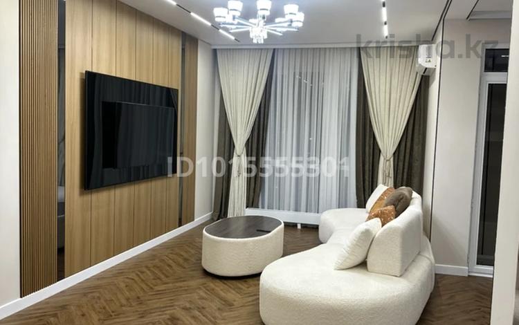 2-комнатная квартира · 74 м² · 14/16 этаж, мкр Тараз, Рыскулова — Рядом с клиникой Сенім за 20 000 ₸ в Шымкенте, Аль-Фарабийский р-н — фото 2