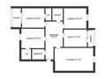 4-комнатная квартира · 150.2 м² · 8/9 этаж, Женис 80 за 100 млн 〒 в Кокшетау — фото 16