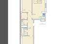 3-комнатная квартира, 73.66 м², 9/14 этаж, Ауэзова 2А за ~ 40.5 млн 〒 в Алматы, Алмалинский р-н