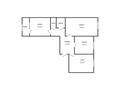 3-комнатная квартира · 66.1 м² · 1/6 этаж, 7 микрорайон 9 за ~ 32.2 млн ₸ в Костанае — фото 14