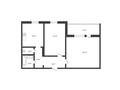 2-бөлмелі пәтер · 52.8 м² · 5/5 қабат, Ломова 179-4, бағасы: 17.5 млн ₸ в Павлодаре — фото 20