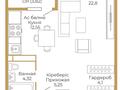 1-комнатная квартира · 50.93 м² · 9/12 этаж, мкр Нурсат 2, Мкр. Нурсат 4 за ~ 29.3 млн 〒 в Шымкенте, Каратауский р-н