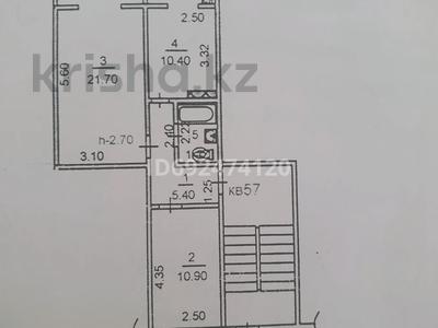 2-комнатная квартира, 50 м², 4/5 этаж, Абдыразакова за 20 млн 〒 в Шымкенте, Аль-Фарабийский р-н