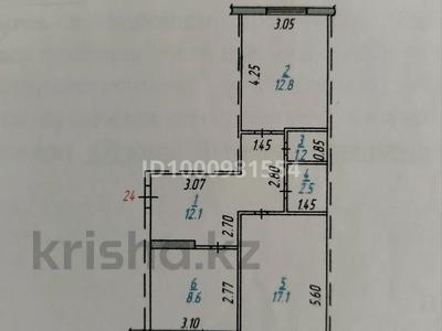 2-комнатная квартира · 54.3 м² · 3/5 этаж, Байгазиева 46 за 8.5 млн ₸ в Темиртау