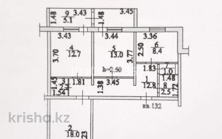 3-бөлмелі пәтер · 72 м² · 4/9 қабат, Проспект Н. Назарбаева 77/1, бағасы: 32 млн ₸ в Усть-Каменогорске, Ульбинский — фото 17