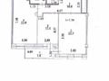 2-бөлмелі пәтер · 75.2 м² · 5/7 қабат, Аманжолова 22а — Тауелсыздык, бағасы: 56.5 млн ₸ в Астане, Сарайшык р-н