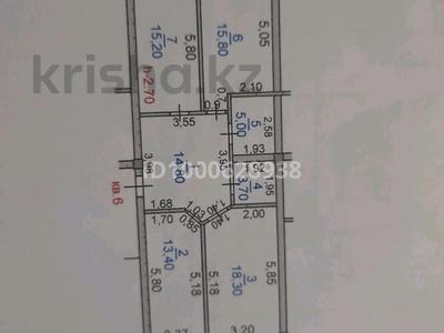 3-комнатная квартира · 89 м² · 3/5 этаж, Мкр. Байтерек 39 — Находится возле школы лицей 3 за 28 млн 〒 в Таразе
