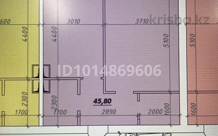 1-бөлмелі пәтер · 45.8 м² · 2/7 қабат, 41-й мкр 5-блок, бағасы: 12 млн ₸ в Актау — фото 2