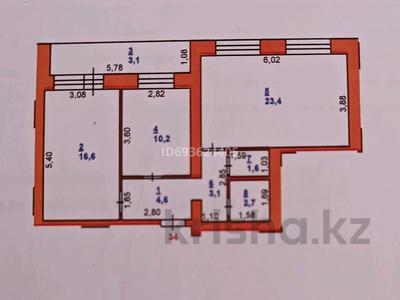 2-комнатная квартира, 65.3 м², 4/5 этаж, Хиуаз Доспановой 30 за 15.5 млн 〒 в Аксу