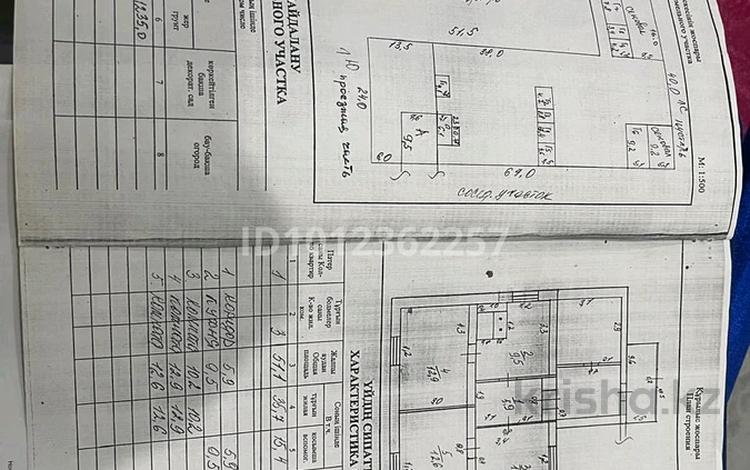 Часть дома · 3 комнаты · 52 м² · 19 сот., ҚызылСу село за 1.5 млн ₸ в Бозанбае — фото 2