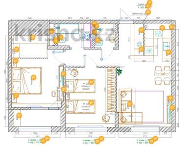 3-комнатная квартира · 73 м² · 7/14 этаж, Мангилик Ел 63/1 за 65.7 млн 〒 в Астане, Есильский р-н