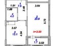 1-бөлмелі пәтер · 47.1 м² · 6/12 қабат, Туран 39/2, бағасы: 41 млн ₸ в Астане, Нура р-н — фото 12