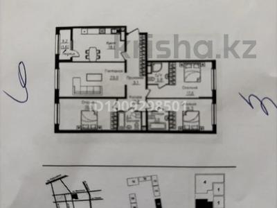 4-бөлмелі пәтер · 122.5 м² · 11/12 қабат, Ауэзова 3г/2 — Ауезова Гоголя, бағасы: ~ 111.1 млн ₸ в Алматы, Алмалинский р-н