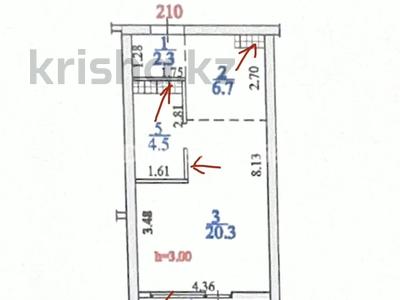1-бөлмелі пәтер · 35.7 м² · 9/12 қабат, Сейфуллина 416 — Макатаева, бағасы: 38 млн ₸ в Алматы, Алмалинский р-н