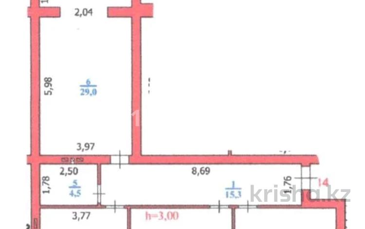3-комнатная квартира · 106 м² · 1/5 этаж, Сырым Датова 56/1 за 200 000 ₸ в Уральске — фото 2