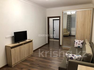 1-комнатная квартира, 40 м², 11/12 этаж помесячно, Абикен Бектуров 3/3 за 150 000 〒 в Астане, Есильский р-н