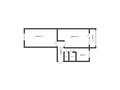 2-бөлмелі пәтер · 48.4 м² · 5/5 қабат, Уральский переулок, бағасы: 17 млн ₸ в Костанае — фото 4