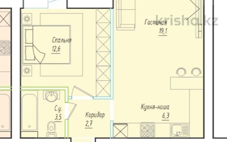 2-комнатная квартира, 60 м², 2/9 этаж, Назатрвева за 17.3 млн 〒 в Кокшетау — фото 3