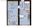 1-бөлмелі пәтер · 41.75 м² · 2/4 қабат, мкр Сарыкамыс, Жарык 14, бағасы: 12 млн ₸ в Атырау — фото 4