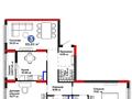 3-комнатная квартира · 90 м² · 7/8 этаж, Е-15 5 — Рядом с пересечением улиц Сыганак и Чингиза Айтматова. за 55 млн ₸ в Астане, Нура р-н