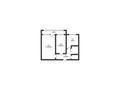 2-бөлмелі пәтер · 45.7 м² · 1/5 қабат, наримановская 126, бағасы: 15.5 млн ₸ в Костанае — фото 11