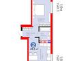 2-бөлмелі пәтер · 48 м² · 3/12 қабат, Белжайлау — За наличный расчет: 37 818 625 тенге, бағасы: ~ 44.5 млн ₸ в Алматы, Наурызбайский р-н — фото 2