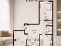 3-комнатная квартира · 110 м² · 4 этаж, Кунаева 45 — Мадели кожа за 68 млн ₸ в Шымкенте, Туран р-н