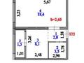 1-бөлмелі пәтер · 34.5 м² · 1/9 қабат, Е 915 9 — Улы дала, бағасы: 23.5 млн ₸ в Астане, Есильский р-н