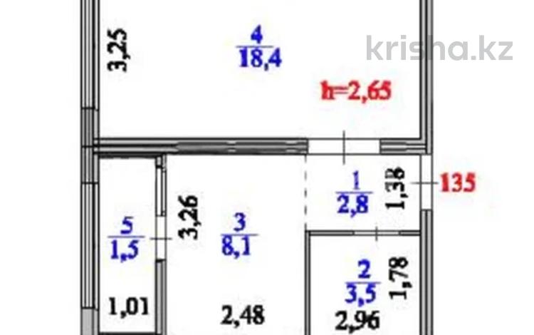 1-бөлмелі пәтер · 34.5 м² · 1/9 қабат, Е 915 9 — Улы дала, бағасы: 23.5 млн ₸ в Астане, Есильский р-н — фото 2